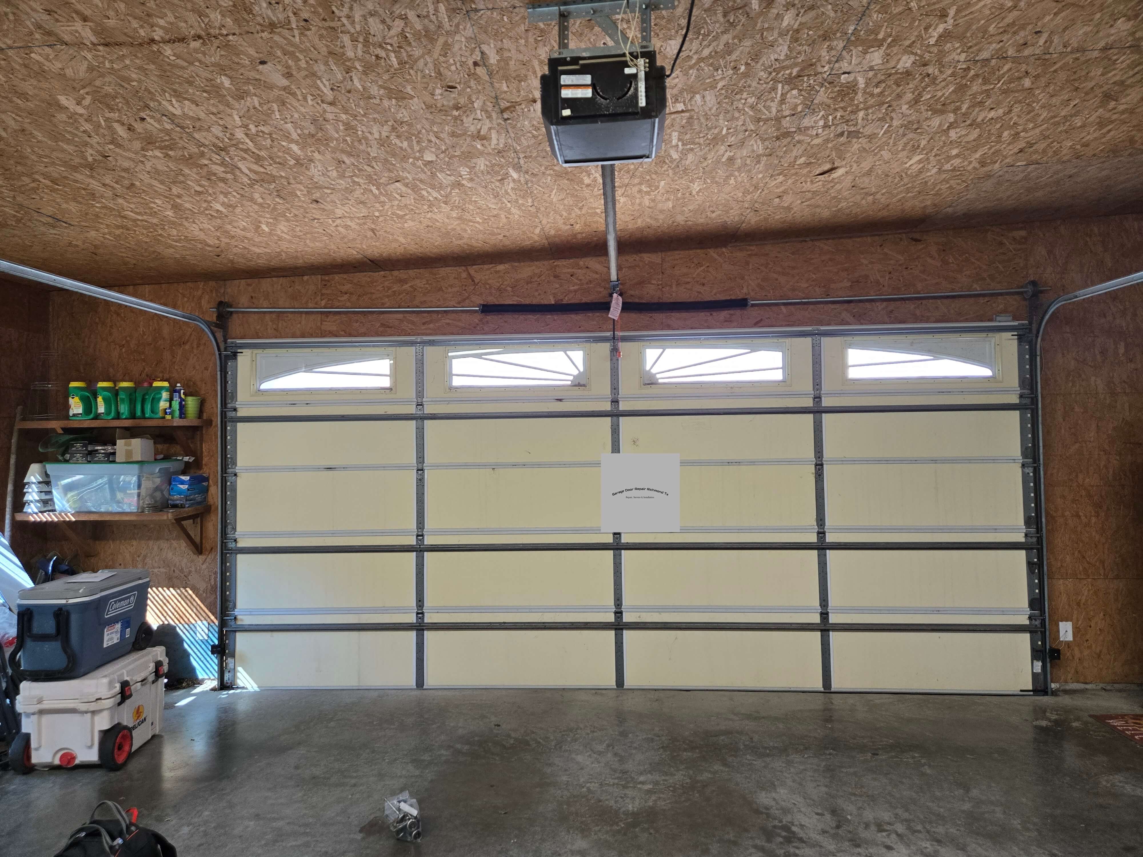 new-torsion-springs-insulated-garage-door-install