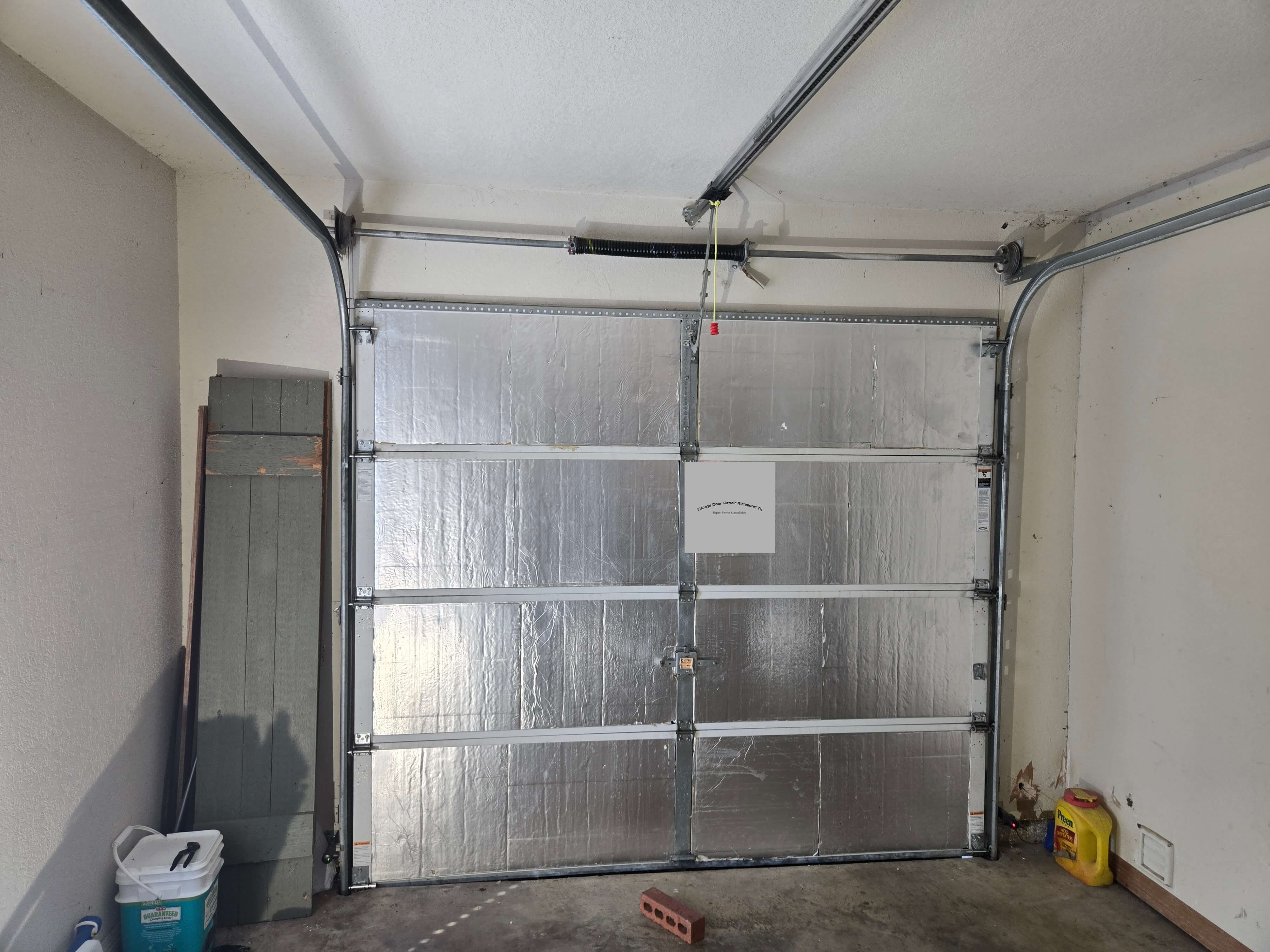 single-garage-door-spring-replacement